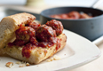 Mozzarella Meatball Sandwiches