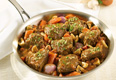 Braised Beef with Shallots and Mushrooms
