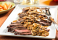 Flank Steak with Mushroom Sauce