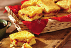 Picante Cornbread Squares