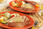 Fish Steaks Dijon