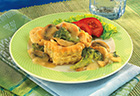 Chicken Dijon in Pastry Shells