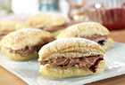 Chocolate Raspberry Mini-Napoleons