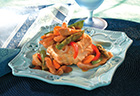 Gingered Pork & Vegetable Shells