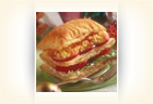 Scrambled Egg & Ham Napoleons