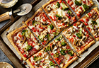Puff Pastry Vegetable Pizza