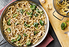 Mushroom Broccoli Alfredo