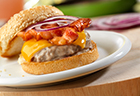 Mushroom Bacon Burgers