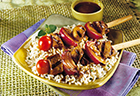 Teriyaki Beef Kabobs