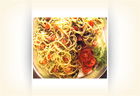 Spaghetti with Creamy Spinach Sauce