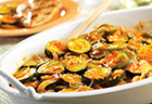 Tomato-Basil Zucchini