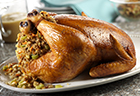 Roasted Chicken with Stuffing & Gravy