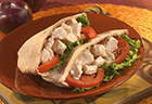 Easy Chicken Pita Sandwiches