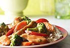 Creamy Chicken Stir-Fry