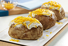 Cheesy Mushroom Potato Topper