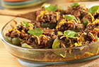 Picadillo Stuffed Pepper Casserole