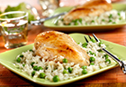 Chicken with Savory Herbed Rice