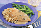 Creamy Mushroom-Garlic Chicken