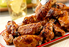 Oven Glazed Chicken Wings