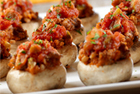 Sausage-Stuffed Mushrooms