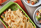 Garlic Mashed Potatoes & Beef Bake