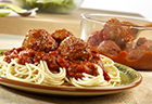 Easy Spaghetti & Meatballs