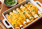 Speedy Chicken Enchiladas