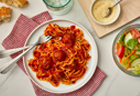 Quick Spaghetti & Meatballs