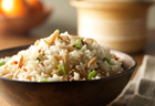Spicy Almond Coconut Rice