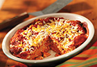 Chicken & Tortilla Enchilada Bake