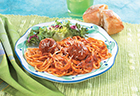 Crowd-Pleasing Meatball & Spaghetti Bake
