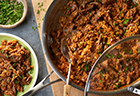 Zesty Beef & Rice Skillet