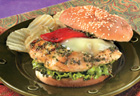 Chicken Pesto & Pepper Sandwiches