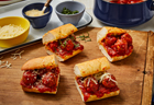 Mozzarella Meatball Sandwiches
