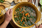 Sausage & Spinach Soup