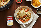 Slow Cooker Chicken & Dumplings