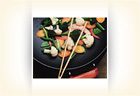 Shrimp and Snow Pea Stir-Fry