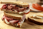 Sweet Onion and Roast Beef Sandwich