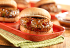 Apple-Kissed Turkey Burgers