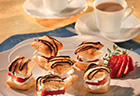 Petit Fours Berry Shortcakes