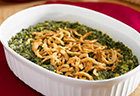 Golden Onions and Spinach Bake