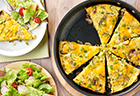 Cheddar Broccoli Frittata