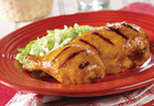 Ginger Peach Barbecued Chicken