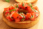 Bagel Bruschetta