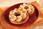 Broiled Banana Bagel