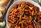 Italian Sausage & Peppers with Penne
