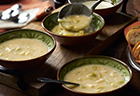 Roasted Garlic Potato Soup