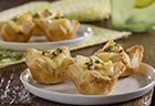 Brie and Walnut Tartlets