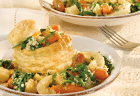Roasted Winter Vegetable Ragoût in Pastry Cups