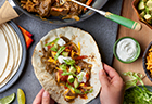 Gridiron Cheddar & Garlic Steak Fajitas
